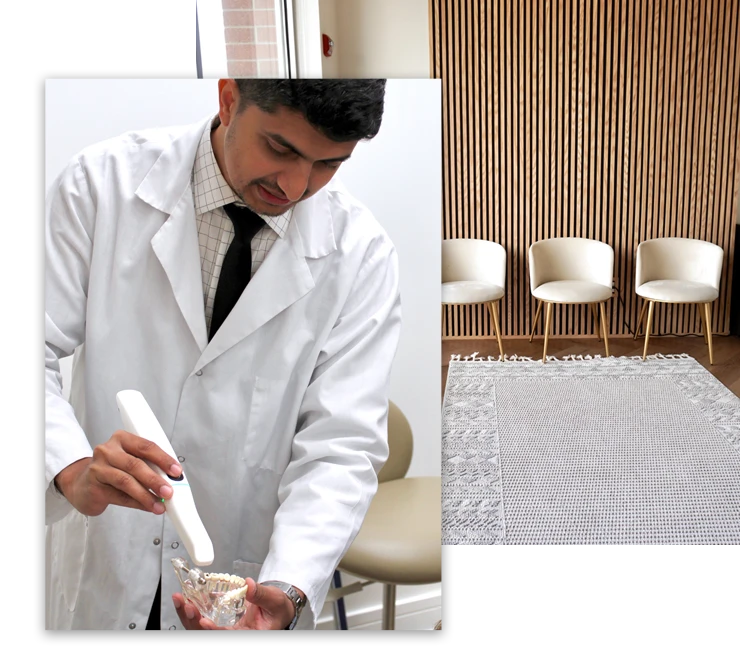 Dentist Aurora IL Amjad Ali 2 Photo Collage